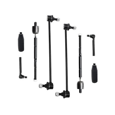 ALADICHE 8pc Front Sway Bar Link Inner Outer Tie Rod End Honda Odyssey 05-10