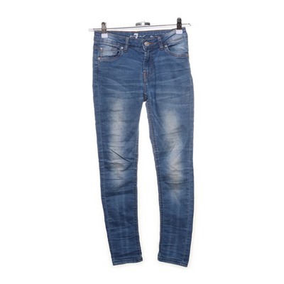 7 for All Mankind, Jeans, Größe: 140, Blau, Baumwolle/Elasthan/Polyester #gym