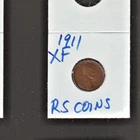 1911    (--  EXTRA  FINE   LINCOLN  CENT --)     [ RS COINS  #46X  FREE SHIP ]