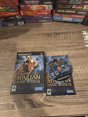 Spartan Total Warrior PS2 PlayStation 2 CIB Black Label 