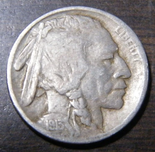 1913-S Type 1 Buffalo Nickel grades Fine