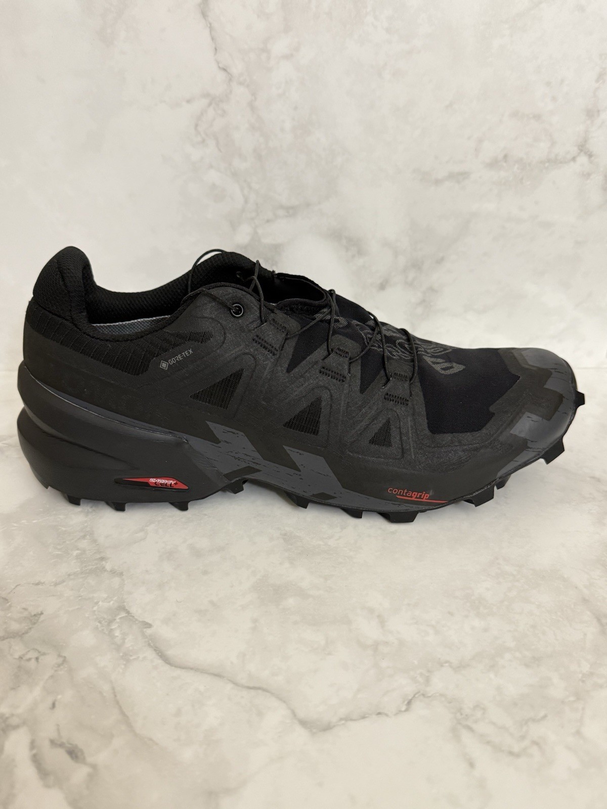 SALOMON Speedcross 6 GTX scarpe da trekking trail running nere 417386 da uomo taglia 11 5