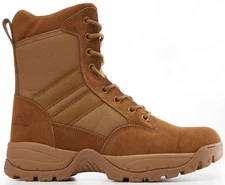 Mens Military Boots, AR 670-1 Compliant, Coyote Brown, Comfortable Lightweight