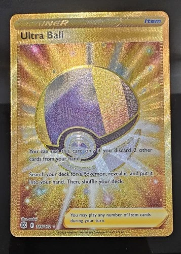 Ultra Ball (Secret) 186/172 Swsh09: Brilliant Stars Holo - NM
