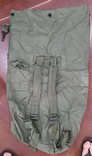 Military Duffel Bag Rucksack Olive Green Nylon Heavy Duty Army Duffel USGI