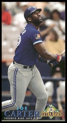 1994 Fleer Extra Bases #188 Joe Carter TALL BOY Toronto Blue Jays