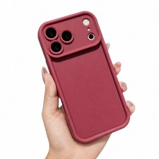 Soft Silicone Case For iPhone 17 16 15 14 13 12 Pro Max Camera Lens Protection