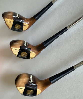 Vintage MacGregor Jack Nicklaus Golden Bear - 1, 3, & 5 Wood Set - RH - Nice!