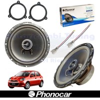 Phonocar 66026 2-Wege Koaxial Lautsprecher 16,5 Cm 60W RMS FüR Nissan Micra IV