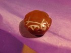 ANCIENT PYU KUSHAN LINE DECORATED GLOSSY TABULAR SHAPED 11.4-4.8 MM — photo 2
