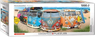 EUROGRAPHICS 6010-5442 Kombination 1000 Teile Puzzle NEU OVP VW Bus Bulli
