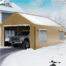 Outdoor Heavy Duty Carport,Car Canopy,Portable Garage,Shed,Party Tent