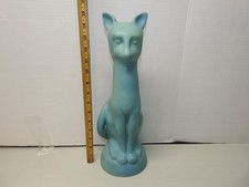 #1 Vintage Van Briggle Tall Cat Art Pottery Colorado Springs Co Arts & Crafts