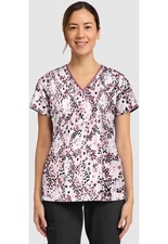 Healing Hands Scrubs Women's Amanda Top HH910 ABPY ABSTRACT PYTHON Free Ship