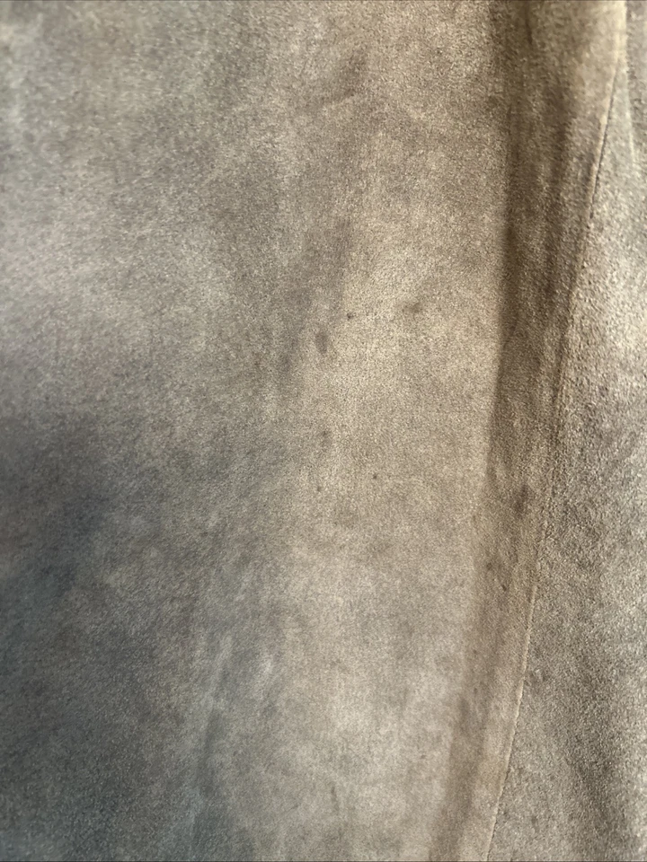 Falda de cuero marrón Preswick & Moore de colección para mujer talla 38 Foto 4 de 4