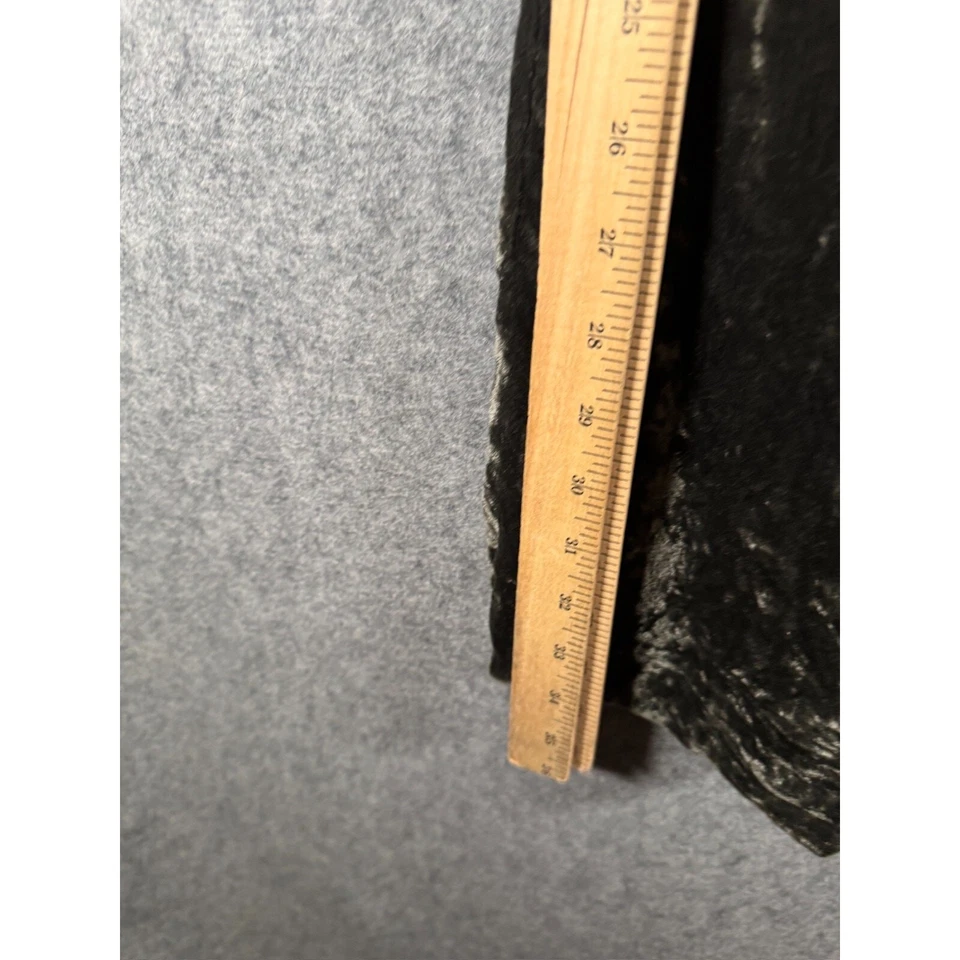 Pantalones Urban Outfitters Mujer 2 Verde Terciopelo Aplastado Relax Sueltos Pierna Ancha LEER Foto 4 de 4