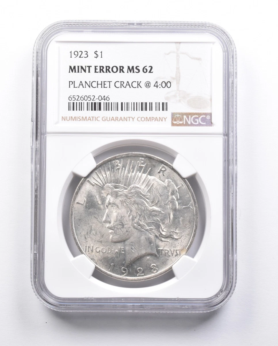 25+ Grade MS 62 Peace US Dollars (1921-1935), 1923 for sale