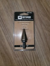 Norseman Step Drill 3/ 16 to 7/8 Inch High Speed Steel Cutting Tool USA Made