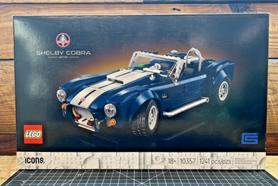 LEGO Icons: Shelby Cobra 427 S/C 10357 SEALED New In Box Building Set 1241 pcs