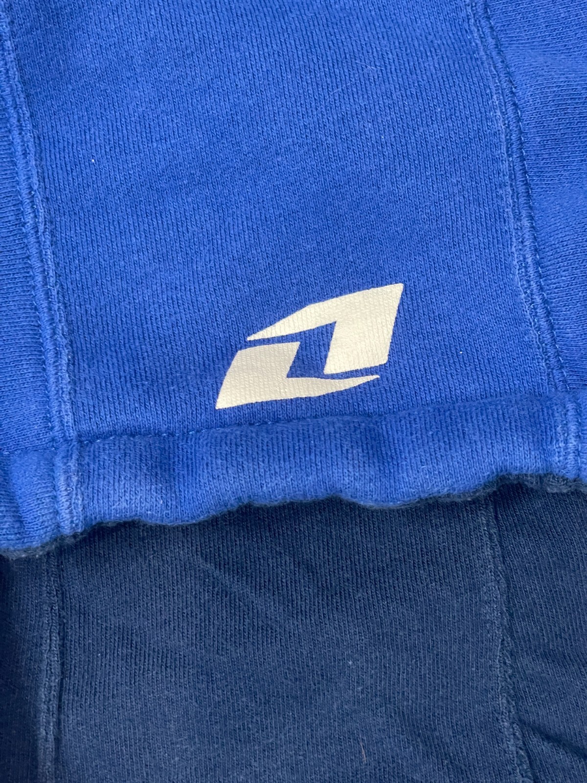 Yamaha Racing Hoodie Jacket Men XXL Blue Stripe Full Zip Heavyweight Motorsport thumbnail 11
