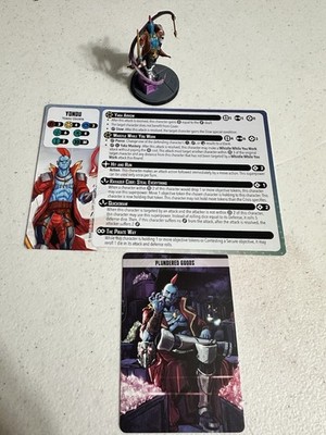 Marvel Crisis Protocol Yondu Painted With Character & Tactic Cards