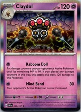 Claydol Rare SV03: Obsidian Flames 095/197 NM