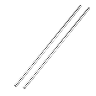 2Pcs12mm 100mm einsatzgehärteter plattierter Stahl für Linearbewegungsstangen We