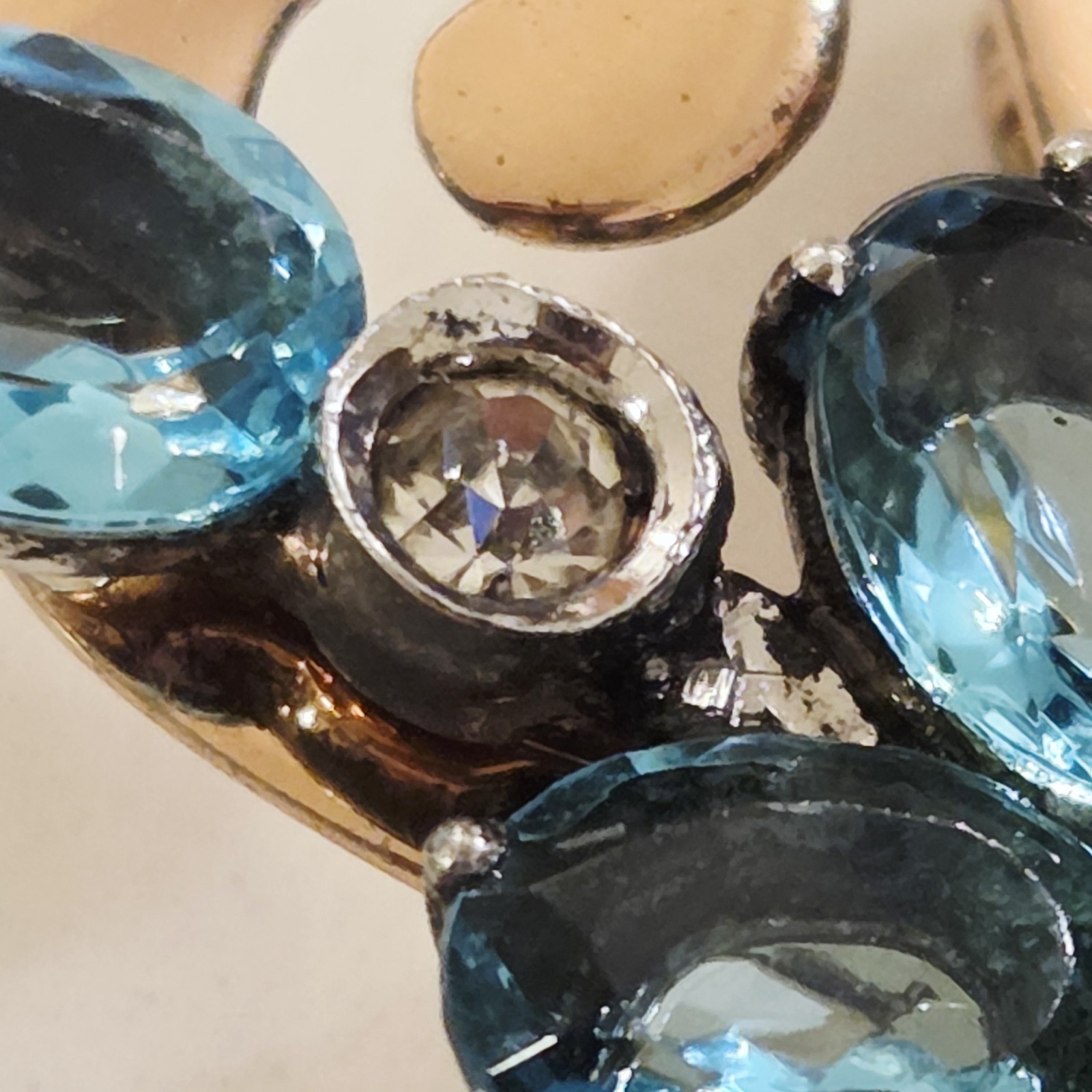 Vintage Unique BOHLINGER Multi-layer Sterling Ros… - image 11