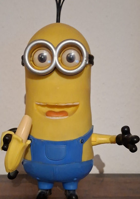 Thinkway Toys Minion Action-Figur gelb/blau mit Banane spricht 