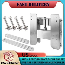 Jack Plate Adjustable 4'' Outboard Boat Jack Plate &Marine Transom Support Plate