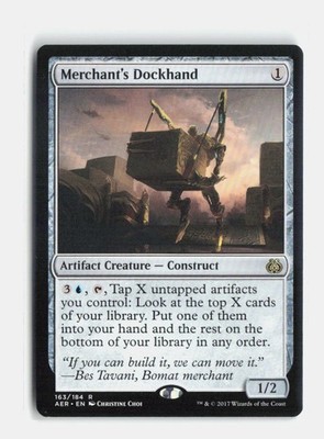 Merchant's Dockhand 163 Aether Revolt MTG NM