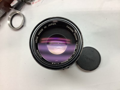 CANON 70-150mm f/4.5 Manual Focus FD-Mount Bayonet Prime Lens Read