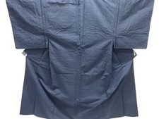 7779770: JAPANESE KIMONO / MENS ENSEMBLE KIMONO / SILK / TSUMUGI