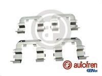 Autofren Seinsa D43003A ZubehÖRsatz, Scheibenbremsbelag Vorderachse FÜR Hyundai