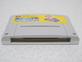 Nintendo Super Mario Kart Super Famicom SFC SNEC Tested from Japan