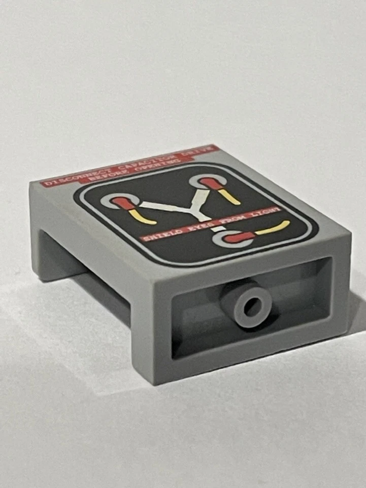 Lego Flux Capacitor Panel BACK TO FUTURE Delorean Vintage 2013 Set 21103 RARE! - Image 3 of 4