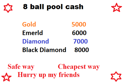 8 Ball coins and cash POOL billard online game 💯LEGIT PC phone android FAST