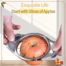 Apple Corer Stainless Steel Slicer Cutter Chopper Peeler Pear Fruit Easy Cut USA