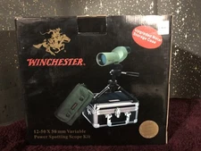 Brand New Winchester Model WT-5, 12-50x 50 Mm Variable Powe Spotting Scope