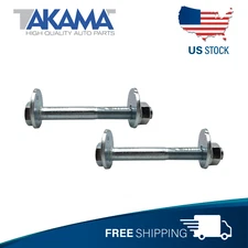 2 pcs Front Lower Toe Adjustment Camber Bolt for NISSAN FRONTIER ARMADA XTERRA