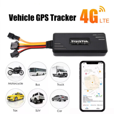 Anti Theft 4G Car GPS Tracker Real-time Tracking Locator Device Remote Control