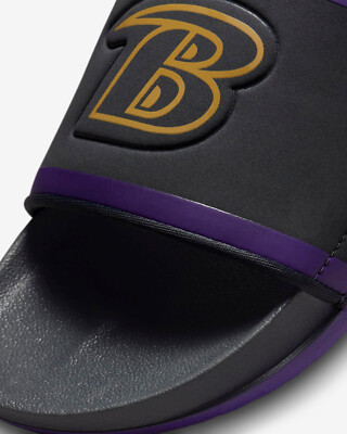 Nike Offcourt Baltimore Ravens NFL Slides Sandals Purple DD0510