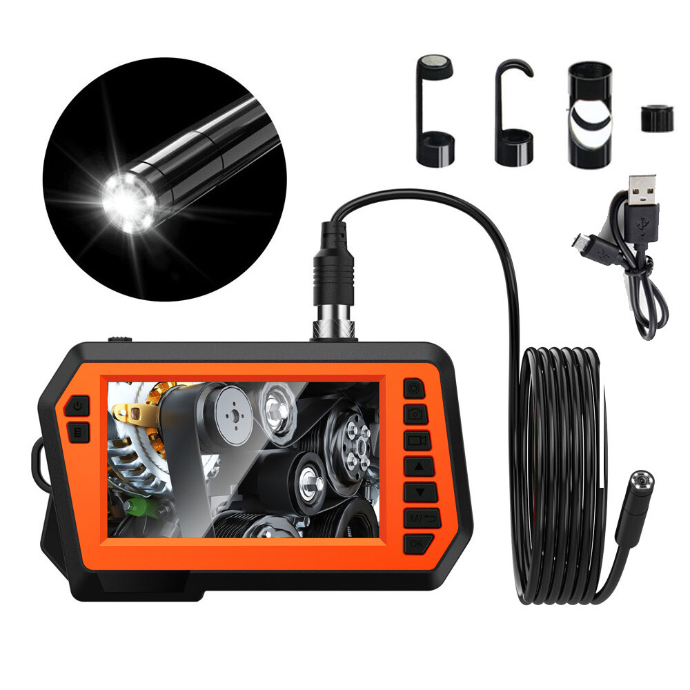 4.3inch 5m Endoscope Sewer Drain Pipe Cleaner Inspection