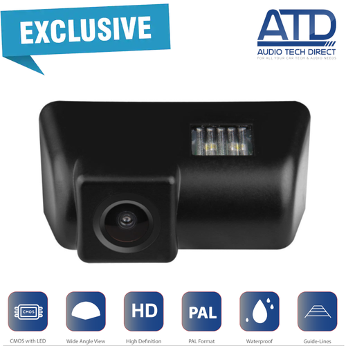 Custom Fit Rear Reversing Camera Reverse RCA Backup For Ford Transit ...