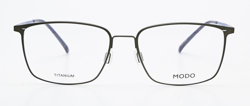 MODO Glasses Frame Model 4246 GUN 56-17 147 Matte Dark Grey Rectangle Titanium L - Picture 2 of 7