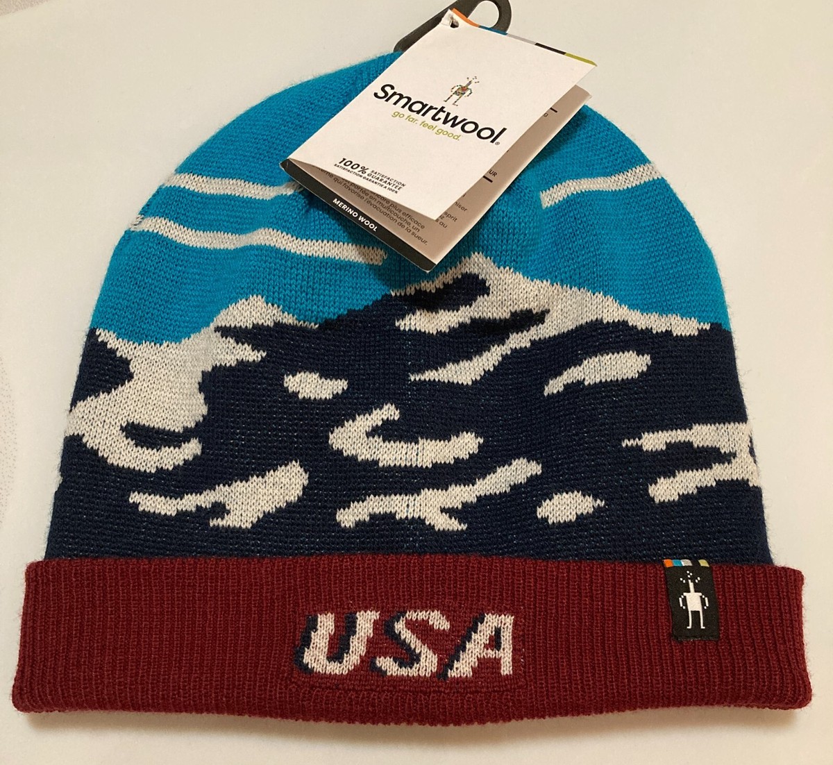 Smartwool Multicolor Beanie Collection Smartwool Istro Retro Beanie – Unisex Wool Hat | Nightfall  main image 2