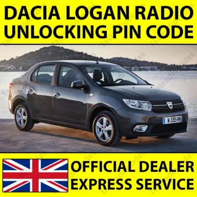 ✅DACIA LOGAN CAR RADIO NAVIGATION UNLOCKING PIN CODE FAST & RELIABLE✅ - Image 1 of 4