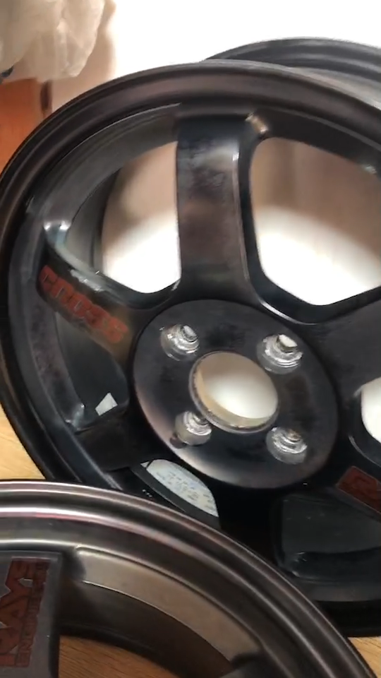 RAYS Volk Racing TE37C Aluminum 15 Inch 5.5j+45 Matte Black 4x100