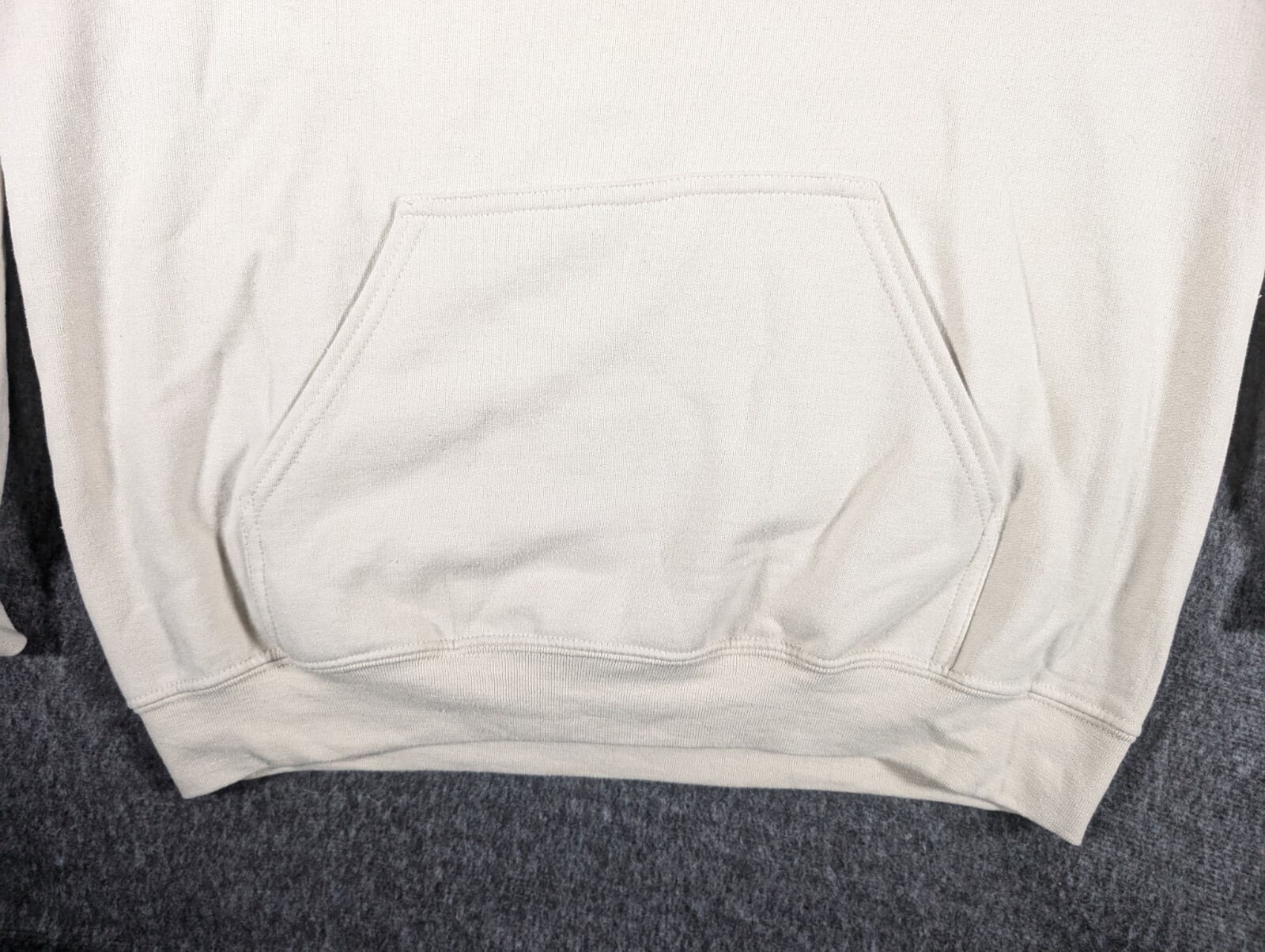 FILA Felpa con cappuccio Rue21 cotone pile beige unisex Death Row Records nuova con etichetta Medium