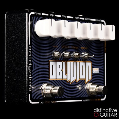 BRAND NEW SOLIDGOLDFX OBLIVION QUAD FLANGER GUITAR EFFECTS PEDAL